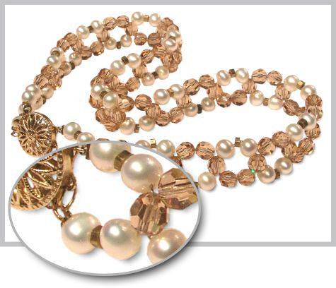 A sample of Flat Weaving jewellery.